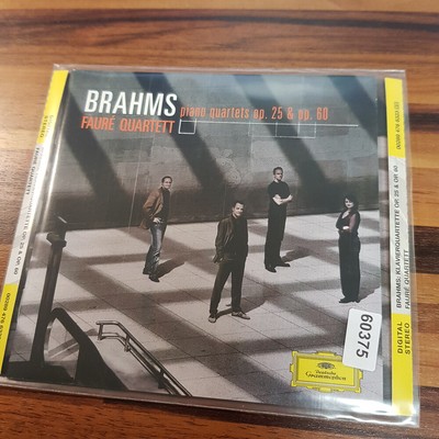FAURE QUARTET: Brahms - Piano Quartets op 25 & 60    > NM/EX(CD)