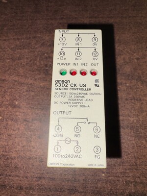 NEW OMRON S3D2-CK-US SENSOR CONTROLLER  B391