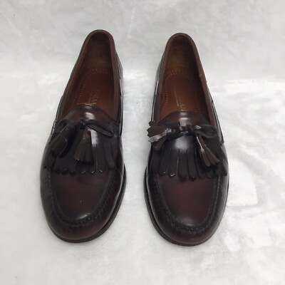 Cole Haan Mens Pinch Shawl Bow II Burgundy Tassel Kilt  display picture 1