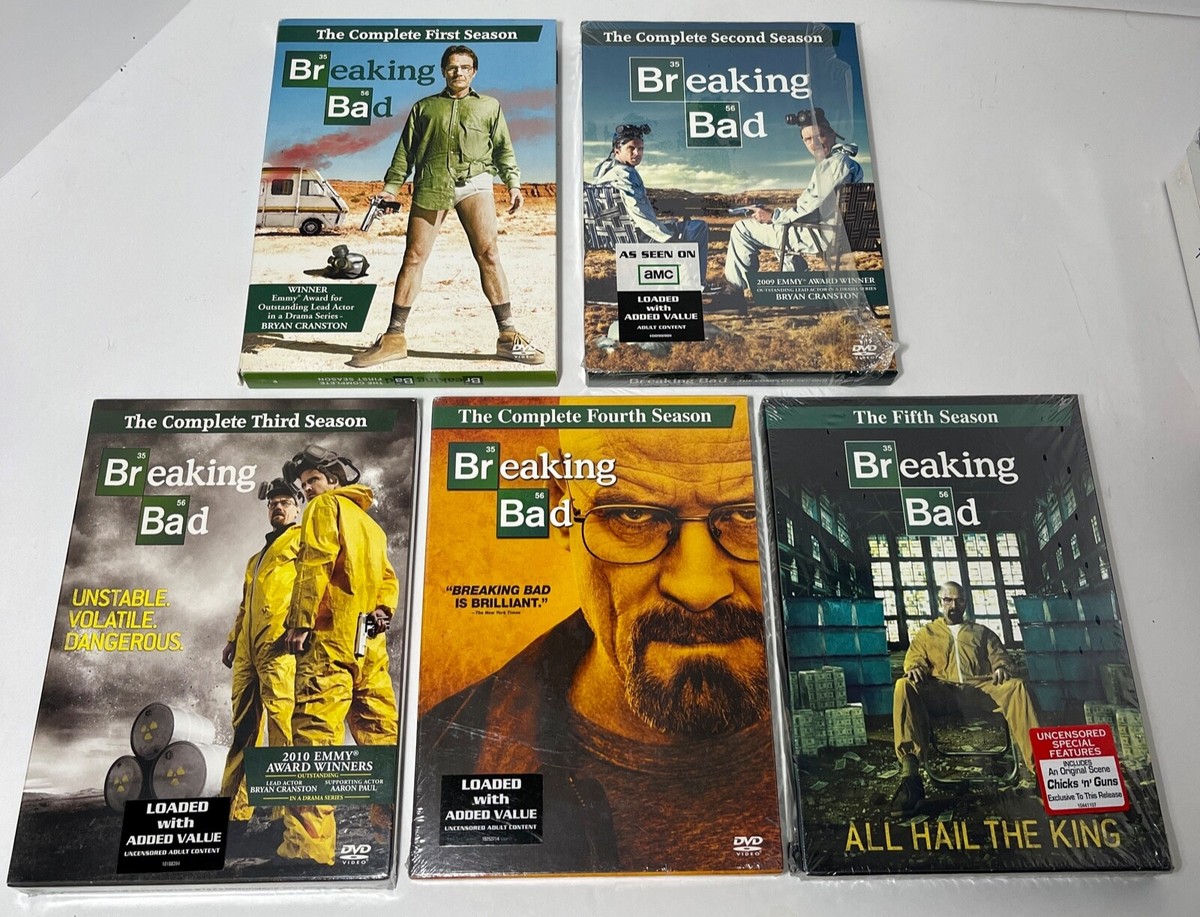 Breaking Bad Complete Series Season 1-5 (1 2 3 4 & 5) NEW AND USED