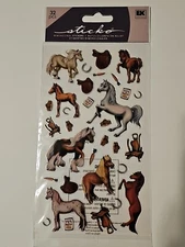 Sticko Dimensional Stickers “Harvest Ponies” SPCLS301