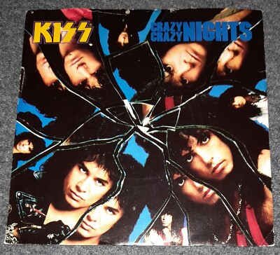 Kiss - Crazy Crazy Nights - 7'' Single (UK Pressing)