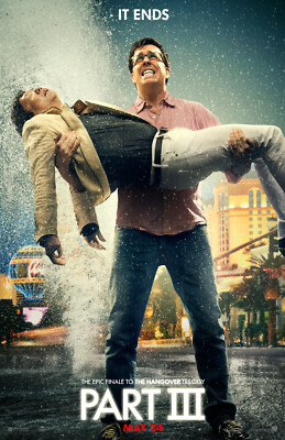 AA4863 The Hangover Part III By Todd Phillips 2013 Vegas Movie Poster 11x17