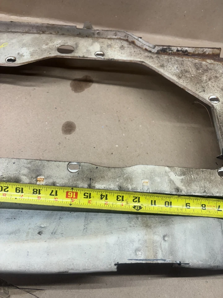 81 89 91 1993 Dodge Ram Truck D250 D350 W150 CAJA DE CALEFACCIÓN PANEL REPARACIÓN PARCHE REPARACIÓN Foto 3 de 4