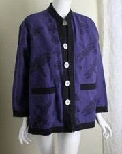 Venus Imports Sz S Imported Asian Dragonfly Beautiful Imperial Jacket Coat Boho