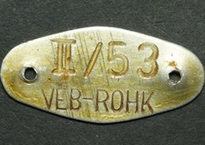 WERKZEUGMARKE / INVENTARMARKE: Kleine Marke. ...