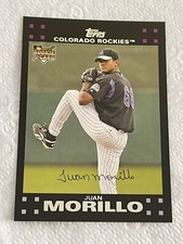 TOPPS 2007 MLB JUAN MORILLO #647 PITCHER COLORADO ROCKIES ROOKIE BASEBALL CARD. rookie card picture