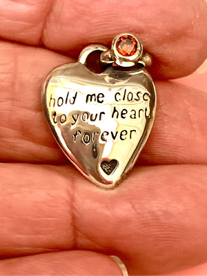 .925 Herz Gravur Hold Me Close to Your Heart Forever #valentin
