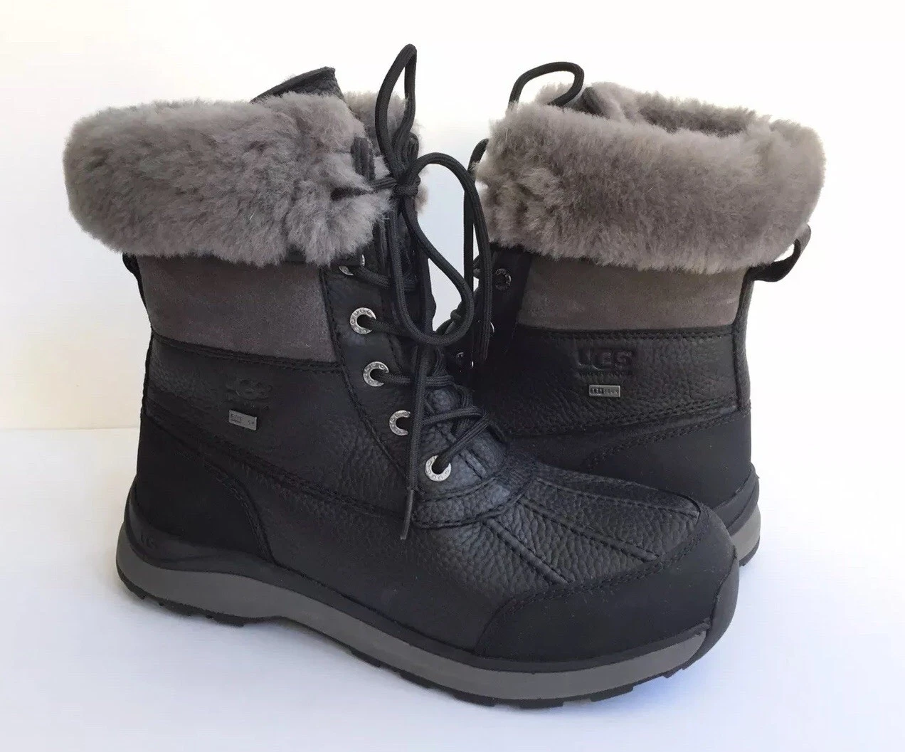 UGG ADIRONDACK III SHORT BLACK WATERPROOF Boot US 6.5 / EU 37.5 / UK 4.5