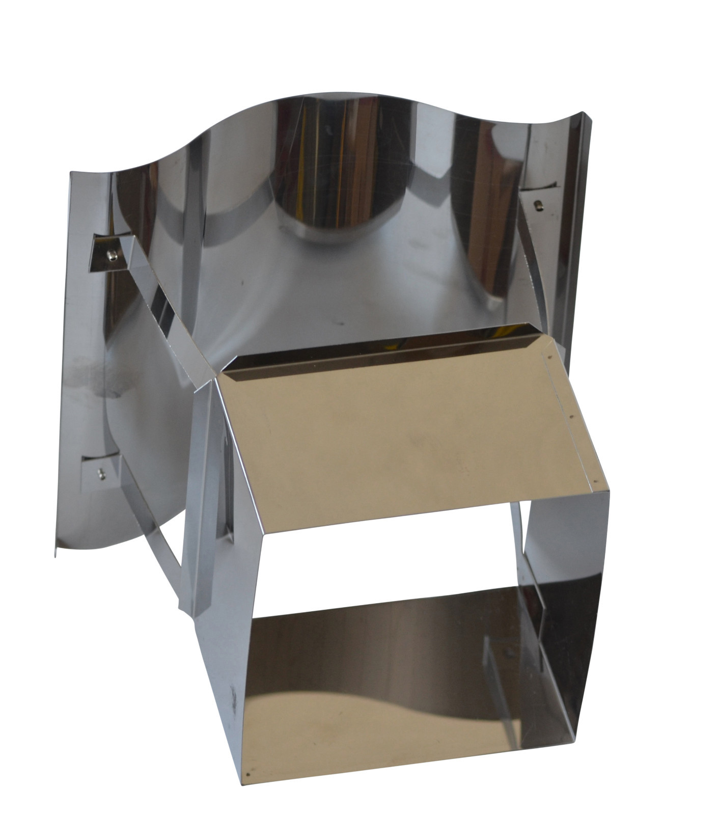 Produktbild von Jeremias Kaminabdeckung Mit Rundem Ausschnitt Und Stutzen 160mm Schor