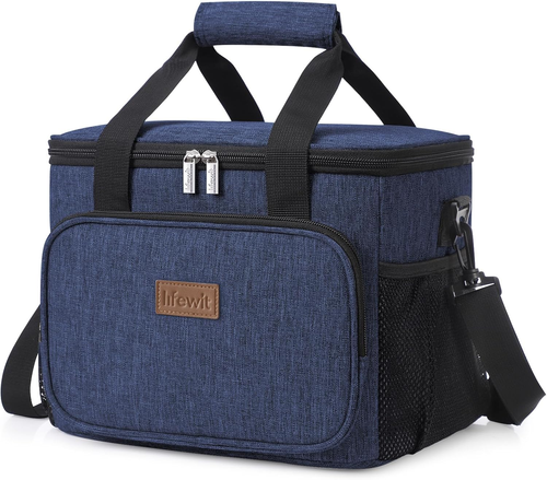 Borsa Termica Pranzo BIIOONES 12,3L | Portapranzo Isotermico Con Tasche E Tracolla Regolabile Per Ufficio Picnic