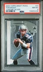 2006 TOPPS DRAFT PICKS & PROSPECTS 21 TOM BRADY CHROME-SILVER 10/199 PSA 8