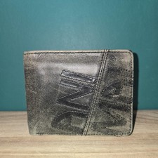 Animal Leather Bifold Wallet w/ Coin Pocket & Card Holder