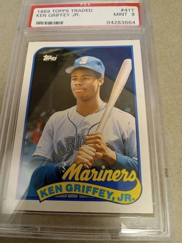 Ken Griffey Jr 1989 Topps Traded TIFFANY #41T PSA 9 RC