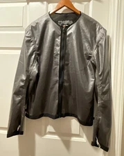 Highway 21 Motorsports Hydraguard Jacket Liner Mens L Gray Black Motorcycle Zip