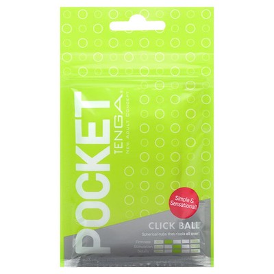Tenga | Pocket Click Ball | Male Masturbator Stroker | Adult Toy Body Safe