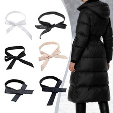 Down Jacket Belt Stylish Sash Puffer Jacket Belt for Winter Overcoat Trench Coat
