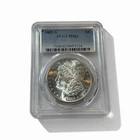 1882-S Morgan Silver Dollar PCGS MS62 $1, FREE SHIPPING