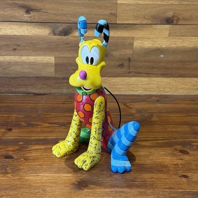 Disney Britto Pluto Hund Figur 8'' 2013 beschädigte Ohren 4037546 gebraucht