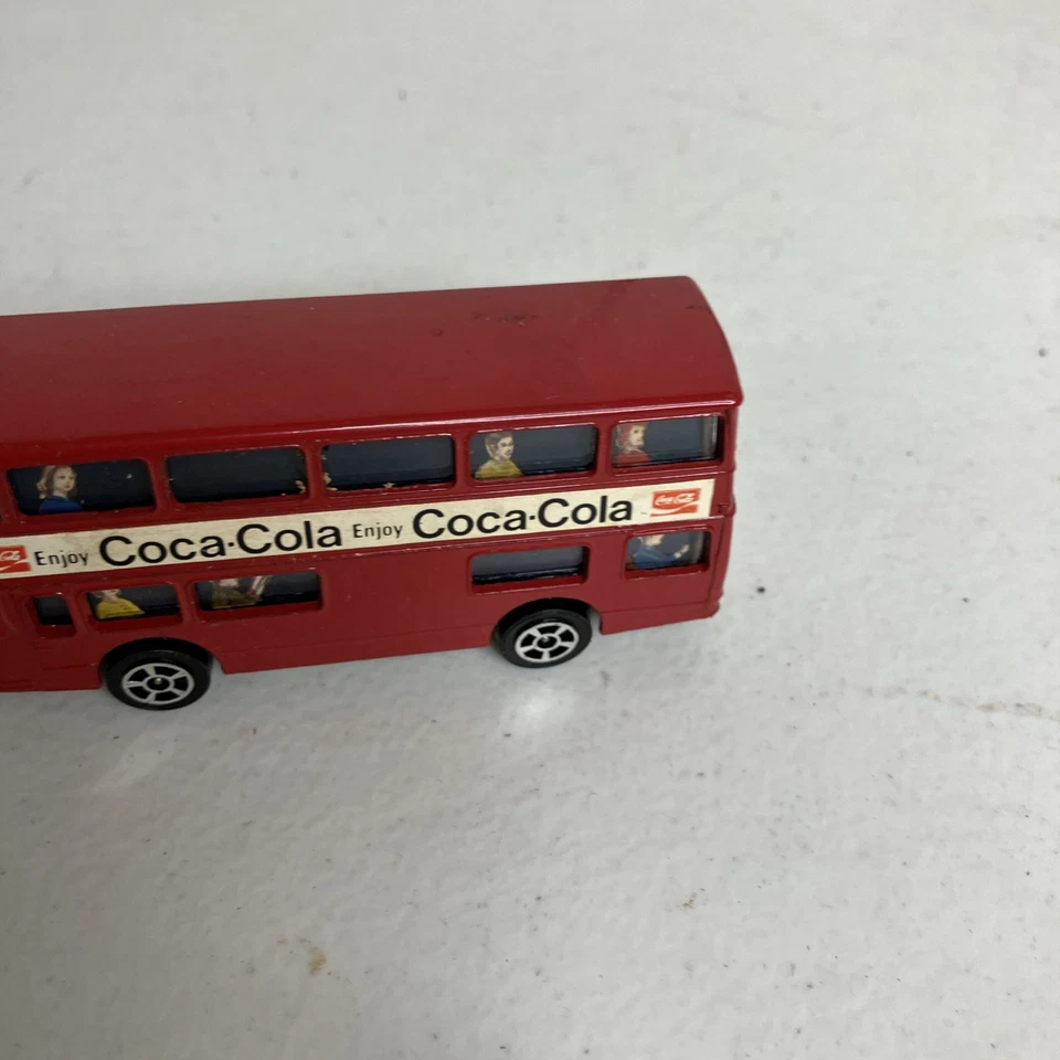 Corgi Juniors Junkyard lot Coke Van Box Truck Double Decker - Image 4 of 4