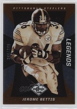 2013 Panini Limited Legends 344/349 Jerome Bettis #134 HOF 7v7