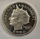 2009 Norfed Second Amendment BudsGunShop 1 Oz .999 Silver Round