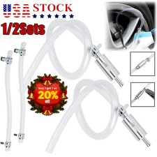 Brake Bleeder Hose - One Way Check Valve Tube Bleeding Tool Kit for;Car Moto