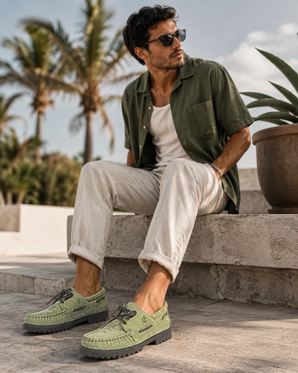 Timberland Boat Shoe Green Casual Shoes for Men for sale | eBay