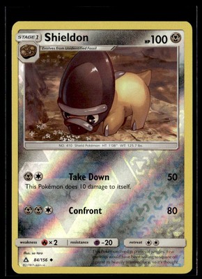 2018 Sun & Moon - Ultra Prism. Shieldon Stage 1/Uncommon #84