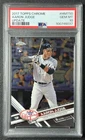 AARON JUDGE PSA 10 2017 TOPPS CHROME UPDATE #HMT50 ROOKIE RC YANKEES 037