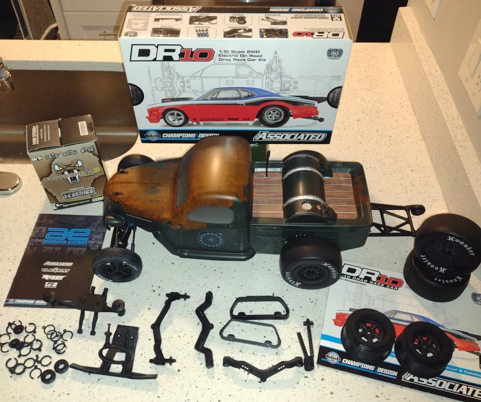 Receptor Servo Radiolink Team Associated DR10 Trophy Rat ARTR Castle Creations Foto 4 de 4