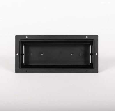 Fittes Aria Lite FLUSH6X14BLK: Flush Floor Vent Flushmount 6 X 14 BLACK (B2-CL)