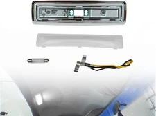 TELFAIR Dome Light Lens and Base Compatible with 1978-1987 El Camino 