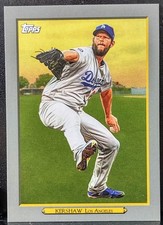 2020 Topps Turkey Red Box Topper Prominent Players Clayton Kershaw #OTR-49 LA