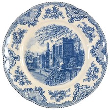 Johnson Brothers Old Britain Castles Blue  Chop Plate 5937477