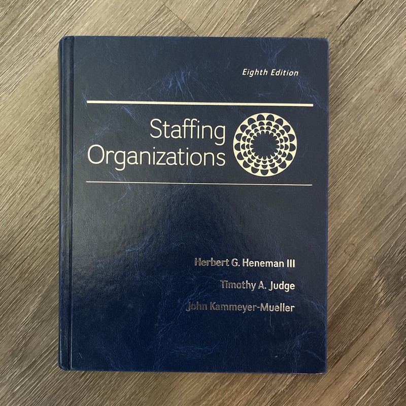 Staffing Organizations Some Highlighting