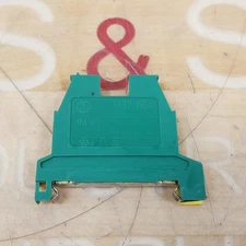 Allen Bradley 1492-WG4 Yellow and Green Terminal Blocks - USED
