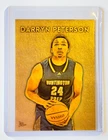 Darryn Peterson Gold Plated Artist Signed "Huntington Prep" Trading Card 1/1
