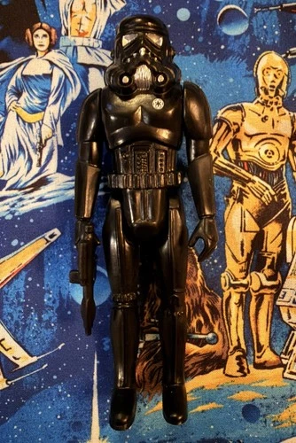 Star Wars Kenner Style SHADOW Black STORMTROOPER Figure Smith Lord Creations SLC