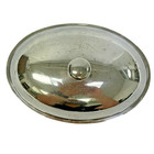 5" x 3.5" Sterling Silver Oval Lid Serving Dish Cover 73.7g No Monogram — photo 6