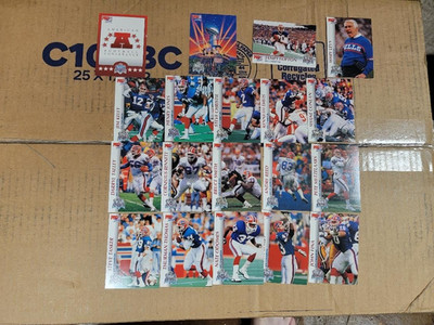 1993 Pro Set Buffalo Bills Team Set Superbowl XXVII 3rd in a row to the Cowboys!