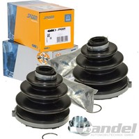 2X Spidan LÖBro ACHSMANSCHETTEN-SATZ Passend FÜR Honda Civic Radseitig Vorne