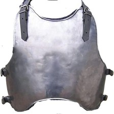 Steel Breastplate Knight Armor Medieval Larp Reenactment Cosplay Costume Armor