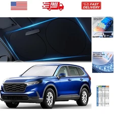 Car Windshield Sunshade | Innovative No-Light-Pass Technology for Maximum Pro...