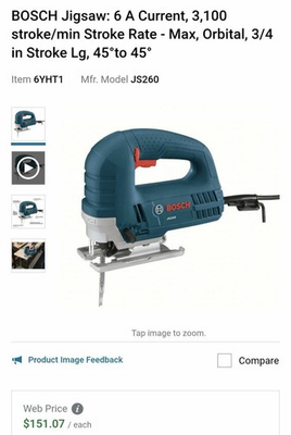#ad Bosch Jigsaw $100.00