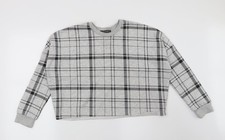 Womens UK Size 4 Primark Grey Pullover Sweatshirt