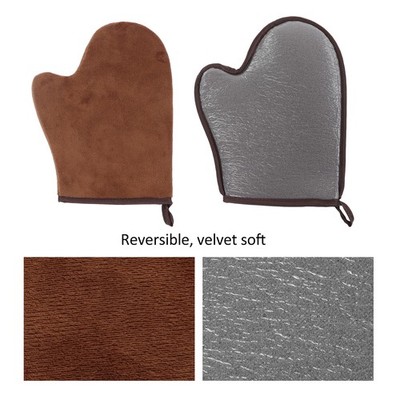 RASTKY Sunless Tanner Mitt Reversibler Weicher Bräunungshandschuh Für