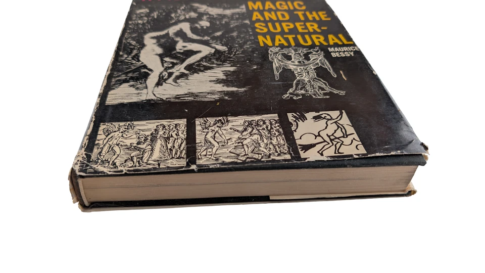 Maurice Bessy A Pictorial History of Magic and the Supernatural HC DJ 1968 5th Foto 2 de 4