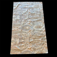 Pottery Barn Pillow Sham Cotton Sateen Paisley  40 x 24