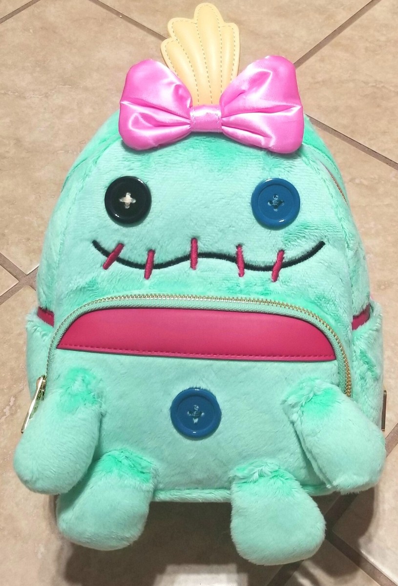 Loungefly Disney Lilo & Stitch Scrump Plush Mini Backpack  display picture 1